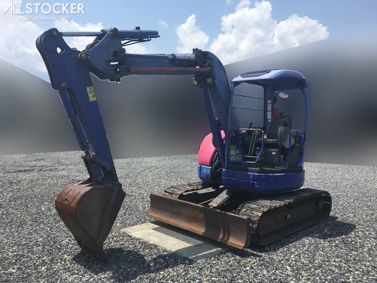 コマツ PC58UU-3E0 ミニ油圧ショベル 2008Y 4131H 岡山県 | 中古建設