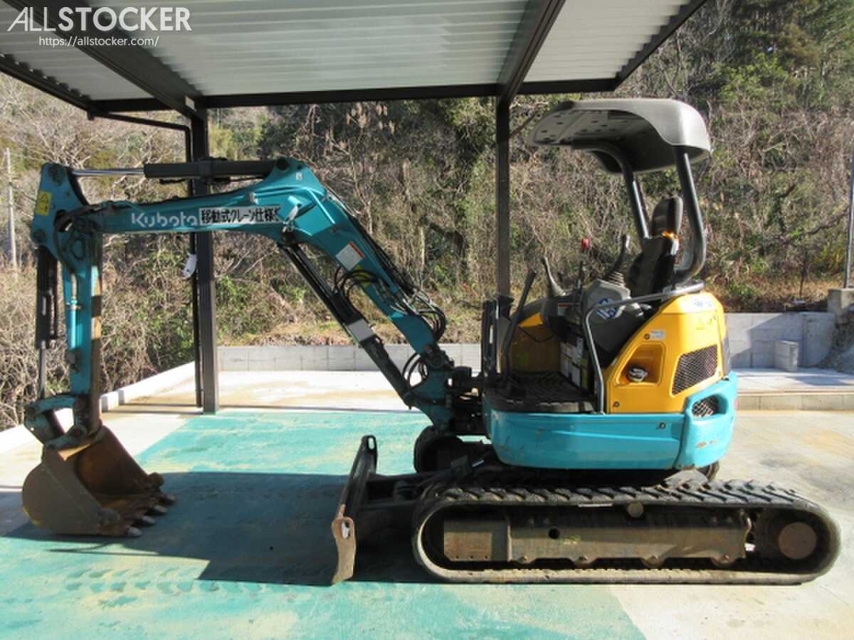 小物 few      nabura KUBOTA U30-5 Mini Excavators 2011Y 2190H Miyazaki-ken | Used