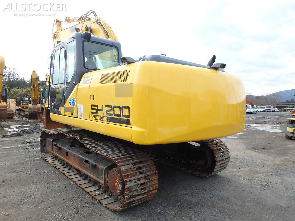 SUMITOMO SH200 ユンボ 住友建機 SH200-5（油圧ショベル(ユンボ)）のカタログ・スペック